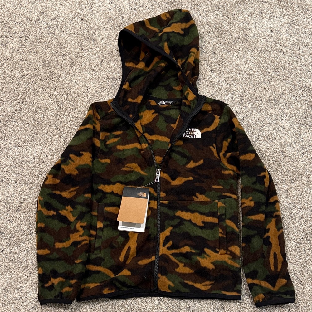 The North Face Kids Camouflage Fleece Jacket